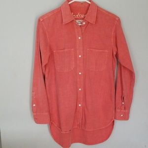 Madewell J Crew button down collar shirt XS